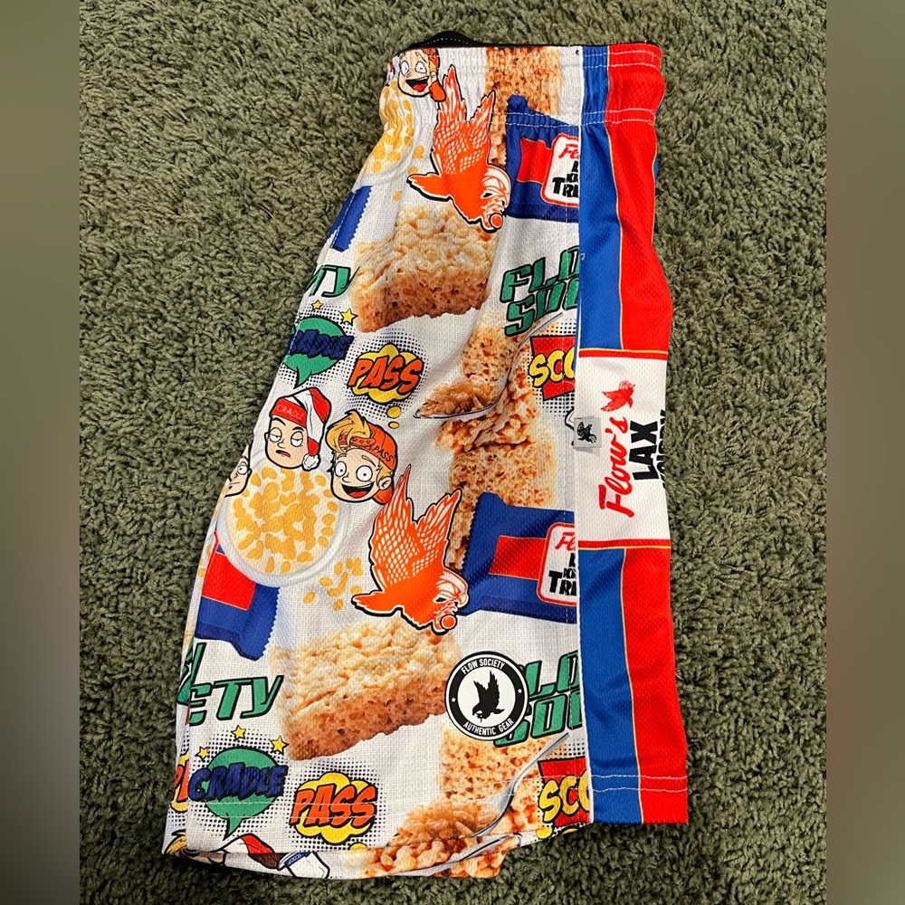 ‼️NEW-Boys Flow Society Lacrosse Shorts-YL - Picture 10 of 10